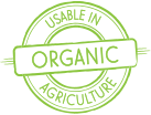 Approved for use in organic farming